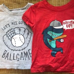 Baseball shirts